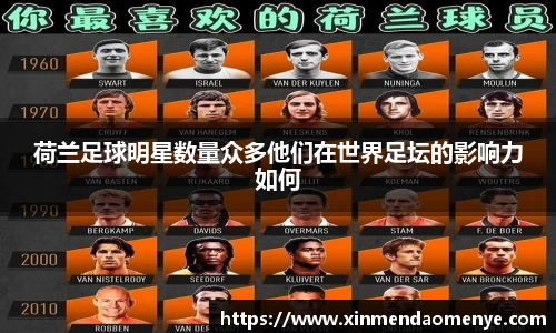 荷兰足球明星数量众多他们在世界足坛的影响力如何